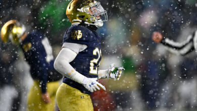 Aneyas Williams Set to Take Over as Notre Dame's RB1 12 dhn081125231 ntd vs nvy