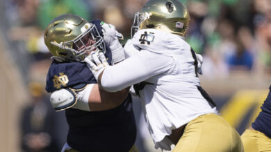 Notre Dame DL Christopher Burgess Jr