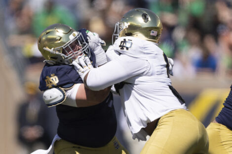 Notre Dame DL Christopher Burgess Jr