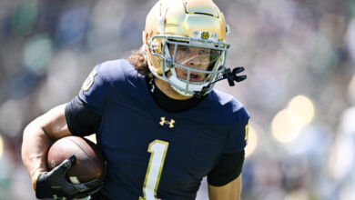 Notre Dame WR Jaden Greathouse