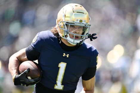 Notre Dame WR Jaden Greathouse