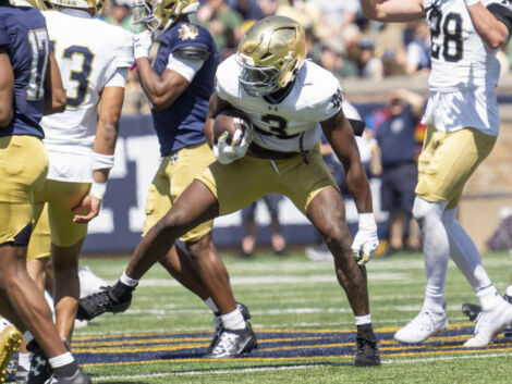 Notre Dame Fighting Irish linebacker Jaylen Sneed